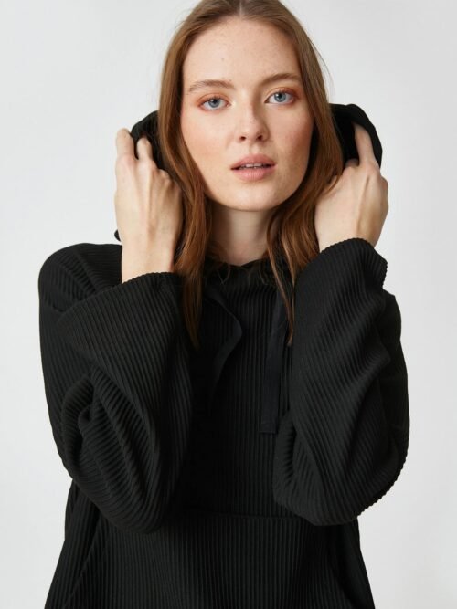 Hooded Sweatshirt With Kangaroo Pocket